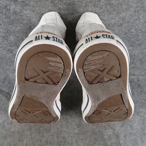 Converse Shoes Womens 8 Hi Top Sneaker Chuck Taylor All Star White Canvas Casual - Picture 12 of 13